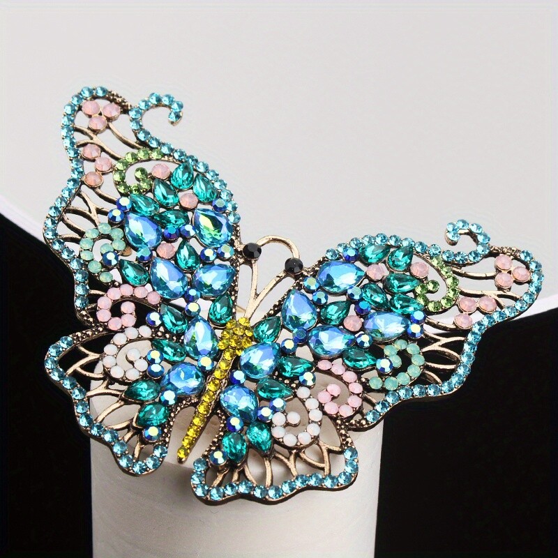 Retro Fashion Creative Cut-out Three-dimensional Butterfly Corsage Accessories