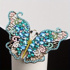 Retro Fashion Creative Cut-out Three-dimensional Butterfly Corsage Accessories