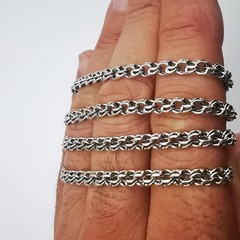 Vintage Sterling Silver Signed Chain Necklace 22 in (56 cm) 0.69 oz (19.58g)