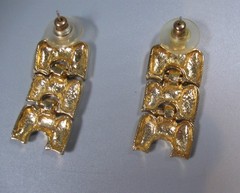 Vintage Jewelry Set Necklace Earrings And Bracelet