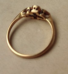 Vintage Style Art Deco Ring Lab Created Diamond Wedding Band In 925 Silver Ring