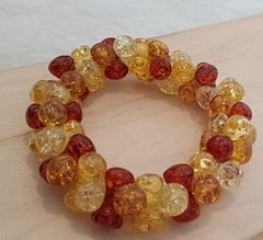 Vintage Fasated Bead Bracelet