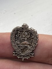 Armenian Relief Society (ARS / ՀՕՄ) Sterling Silver Pin – 2.97 Grams – Rare!