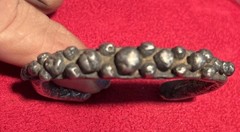 East Timor Antique 2” Baby/Child Bracelet Metal Alloy Unique