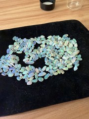 50 Carat Lot Natural Ethiopian Welo Opal Chips – Vibrant Multicolor Fire Play –