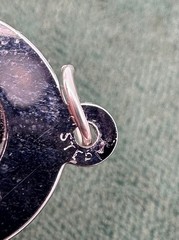 Vintage NASSAU Bahamas Palm Tree Sterling Silver Souvenir Charm