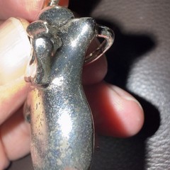 Elephant Brooch, Pin, or Pendant-Silver Toned-1.75” W x 1.5” H. 66