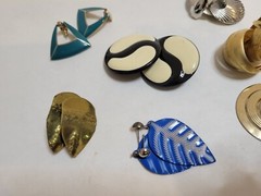 Vintage Pierced Earring Lot 40+ Pairs Of POST ONLY Assorted Colors & Sizes #1