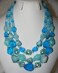 ** Vintage 1950-60’s Pearl Plastic Lucite Glass Bead Necklaces * 13 Pieces **