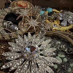 Vintage to Now Jewelry Lot, All Wearable Untested. No Broken. Box B4