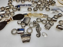 Vintage Costume Jewelry Lot Unused Jewelry Clothes Making More