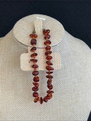 VTG Baltic Amber Hand Knotted Bracelet/Anklet