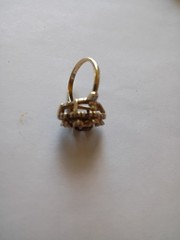 vintage womens 18k hge ring