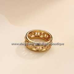 Sally’s Quality 100% Copper Scarf Ring Chain Buckles Brooch For Silk Scarves