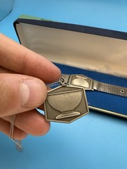Vintage 1974 Outstanding Young Women of America Bracelet & Pendant Set w/ Box
