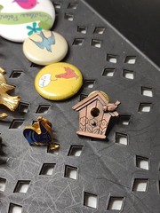 Lot Of Bird Themed Pins And Pin Back Buttons Bird Pin Lot MDTAP