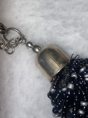 Vintage Beaded Estate Necklace 15” Good Condition See Photos for Details
