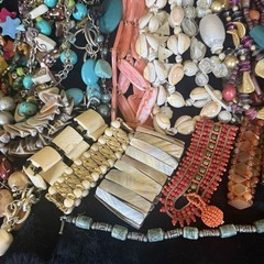 85+ Wearable Jewelry Vintage to Now Estate Costume Mix Craft Redesign 8lbs Lot