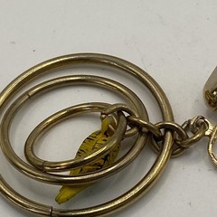 Vintage Gold Tone Parrot Dangle Earrings Womens Screw Back 2 In Jewelry