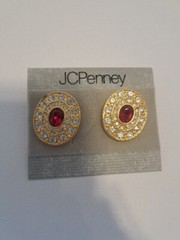 Vintage JC Penny Pierced Stud earrings