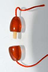 ✅1970 RUSSIAN SOVIET BALTIC AMBER TWIST CLASP NECKLACE 老琥珀 BRASLET PENDANT SCREW