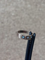 Victorian 10k Ring star burst design. Size 1