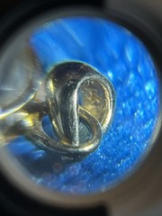Vintage 14k Gold Diamond & Sapphire Shaker Pendant with Dolphin- 2.64 Grams