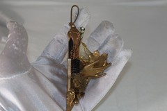 Lovely Vintage Maximal Art Brooch whimsical