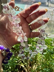 Aunt Elza’s Amethyst Necklace Magnificent Magical Fortune Teller Heirloom