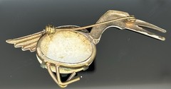Seven Piece Lot Of Varied Birds With Enamel Or Rhinestones.