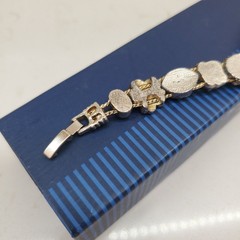 Boxed Victorian Revival Vintage 7″ Charm Bracelet in JTV Gift Box