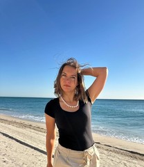 20” White Big Edison Pearl Necklace, 925 Sterling Silver