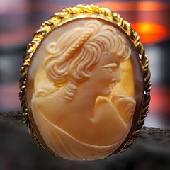 Very RARE Surviving Cameo Marbro Marked & Signed by Martinelli Bros Co 1931-1943