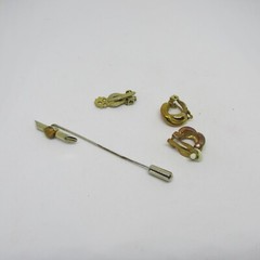 Jewelry Vintage Many pieces wearable 5 oz. Ring Earrings Pendants Stick Pin
