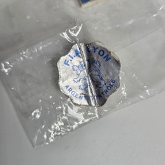 Nice Argent Silver & Enamel Pendant-Travel Shield Charm Unused