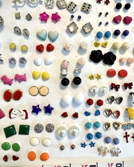 140 Pair Vintage to Mod Wearable Pairs of EARRINGS Various Styles