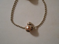 Pandora Essence .925 Sterling Silver Bead 6.5″ Charm Bracelet w/Star Wars BB-8