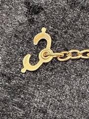 Vintage ID Bracelet Engraved “Isabelle” Gold Tone 6.5” Plz Read