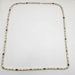 Vintage Signed Napier Women’s Necklace Gold Tone With Beads 30″