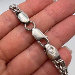 Vintage Heavy 925 Sterling Silver Chain Necklace 62cm 40g Unisex Hallmarked