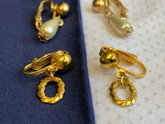 Vtg Clip-On Earring Lot Costume Jewelry Napier NWH Marvella Monet Sarah Cov