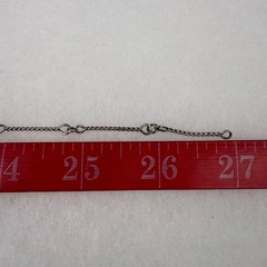 Vintage Israel Sterling Silver Pendant Necklace With Smoky Quartz Detail
