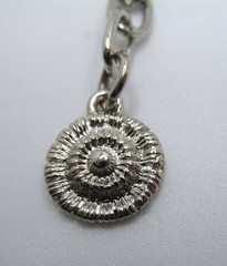 Vintage RJ Graziano runway statement necklace Silvertone and rhinestones