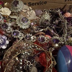 Vintage to Now Jewelry Lot, All Wearable Untested. No Broken. Box C3