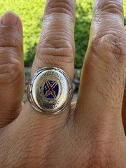 Vintage Military Army Class Ring