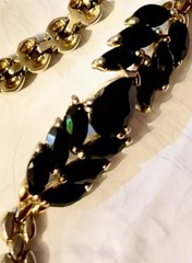 3.67C Sapphire Bracelet 7.5 Inches Long