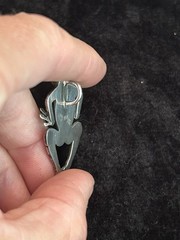 Sterling Silver Tree Frog Pendant 7.6 Grams 1.5 Inches Tall Vintage Jewelry