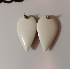 Mod Wild 90’s Abstract Bright Colored Earrings, Acrylic & Metal