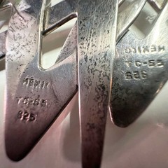40g Vintage Taxco Mexico 925 Sterling Silver Star Earrings CZ – Wow Factor
