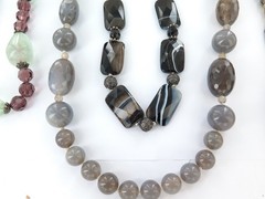 Exceptionally Good Lot Quality Estate Costume Necklaces. Great Resale Potential.